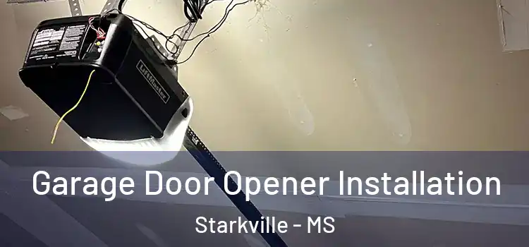  Garage Door Opener Installation Starkville - MS