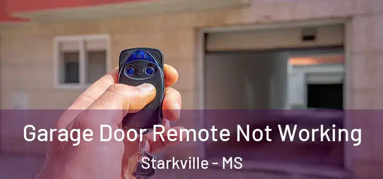  Garage Door Remote Not Working Starkville - MS